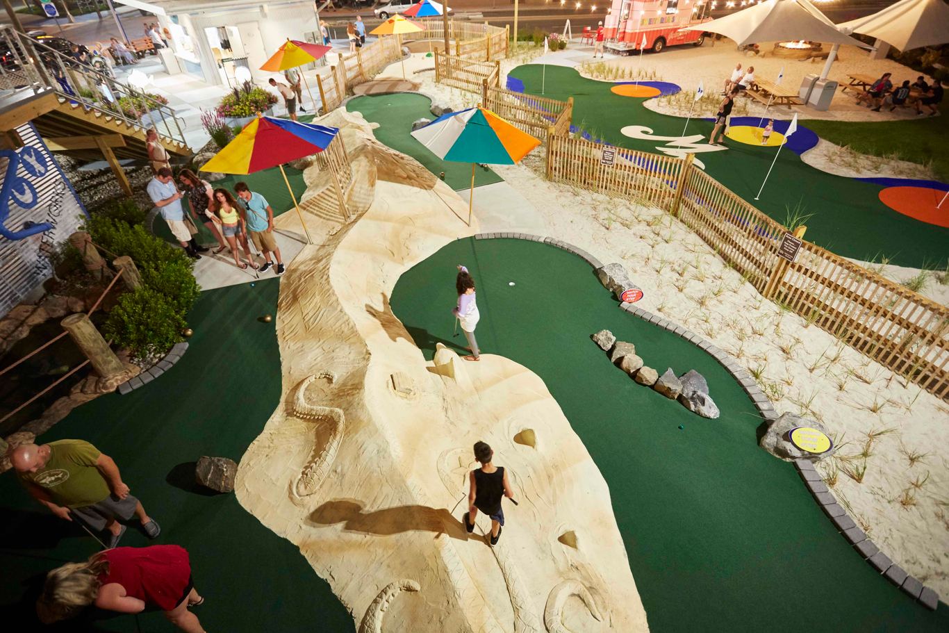 Mini Golf At Morey's Piers